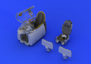 Eduard 648185 MiG-21PFM interior – grey EDUARD 1/48