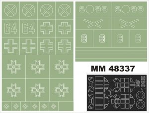Montex MM48337 Bf 109E AIRFIX 5115A 1/48