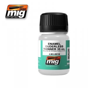 AMMO of Mig Jimenez 2018 ENAMEL ODOURLESS THINNER 35 ml