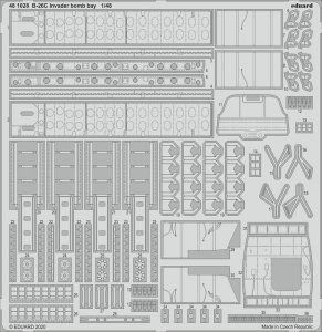 Eduard 481028 B-26C Invader bomb bay 1/48 ICM