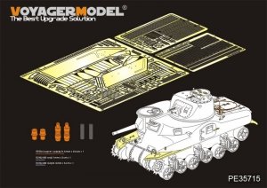 Voyager Model PE35715 WWII US M3A1 Lee Medium Tank basic For TAKOM 2114 1/35