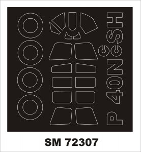 Montex SM72307 P-40N SPECIAL HOBBY 1/72