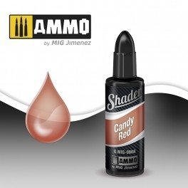 AMMO of Mig Jimenez A.MIG 0868 CANDY RED SHADER 10ML