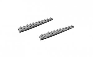 CMK Q48386 Beaufighter Mk.X Hedgehog Flame Damper Exhausts - British type (REVELL) 1/48