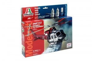 Italeri 70391 BELL 412 Los Angeles zestaw modelarski 1/72