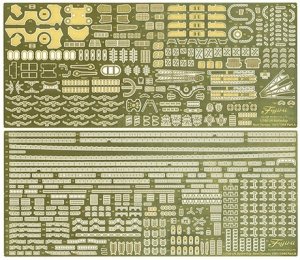 Fujimi 116952 Photo-Etched Parts for Fune Next IJN Battleship Musashi 1/700