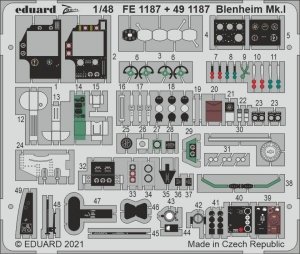 Eduard FE1187 Blenheim Mk.I AIRFIX 1/48