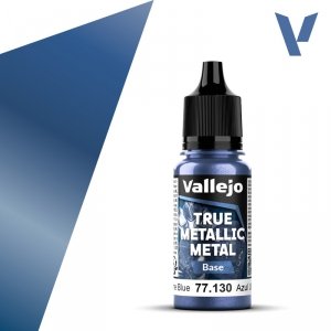 Vallejo 77130 Ultramarine Blue - True Metallic Metal - Base 18ml