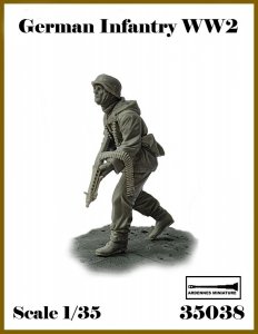 Ardennes Miniature 35038 GERMAN INFANTRY WW2 1/35