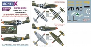 Montex K32283 P-51B MUSTANG 1/32