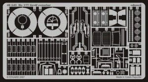 Eduard 48543 He 177 Greif exterior 1/48 CMK / MPM