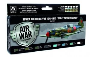 Vallejo 71197 Soviet Air Force VVS 1941 - 1943 8x17 ml.