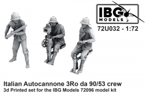 IBG 72U032 Italian Autocannone 3Ro da 90/53 crew 1/72