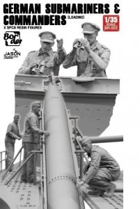 Border Model BR-003 German Submarines & Commanders (Loading) resin figures 5 Pcs. 1/35