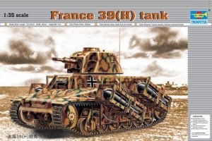 Trumpeter 00352 France 39(H) TANK SA 38 37mm gun (1:35)