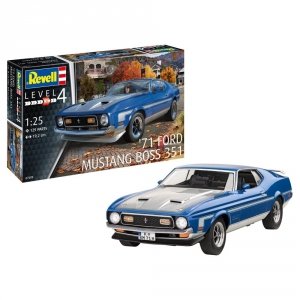 Revell 67699 '71 Mustang Boss 351 Model Set 1/25