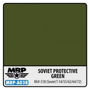 Mr. Paint MRP-A038 Soviet Protective Green KhV-518 - aqua colors - 17ml
