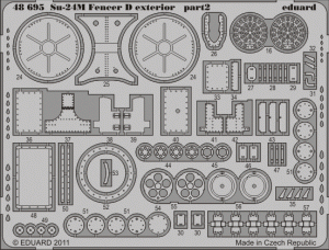 Eduard 48695 Su-24M Fencer D exterior 1/48 Trumpeter