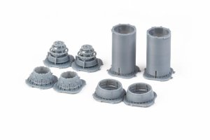 Eduard 6481141 Jaguar GR.1 exhaust nozzles PRINT AIRFIX 1/48