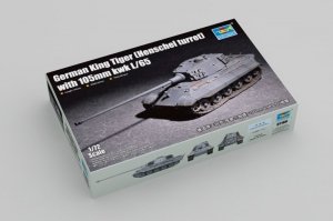 Trumpeter 07160 German King Tiger (Henschel turret) with 105mm kwk L/65 1/72
