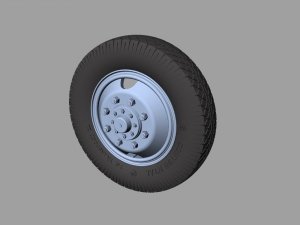 Panzer Art RE35-322 Mercedes LG 3000 road wheels (commercial pattern) 1/35