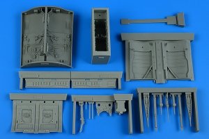 Aires 2291 F-104D & F-104F Early Starfighter wheel bay (for ITALERI) 1/32