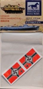 Bronco AB3514 German Krigsmarine Flag 1/35
