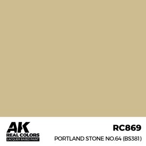 AK Interactive RC869 Portland Stone No.64 (BS381) 17 ml