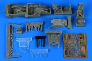 Aires 4855 Rafale B - late cockpit set 1/48 Revell