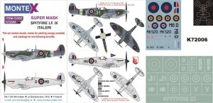 Montex K72006 SPITFIRE Mk IX 1/72