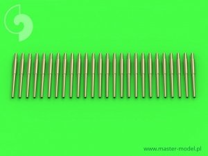 Master SM-700-044 British 12-pdr [3/50 (7.62 cm)] 18cwt QF Mark I barrels (26pcs) - King Edward VII, Lord Nelson, Dreadnought and Minotaur classes (1:700)