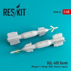 RESKIT RS48-0056 BGL-400 Bomb (2 pcs) 1/48