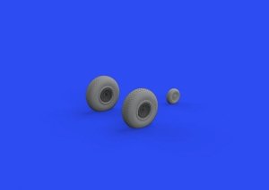 Eduard 648645 B-17 wheels rhomboid tread HONG KONG MODELS 1/48