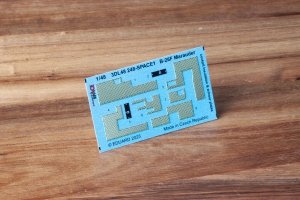 Eduard 3DL48248 B-26F Marauder cockpit insulation & armour plates SPACE ICM 1/48