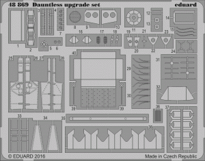 Eduard 48869 Dauntless upgrade set 1/48 EDUARD