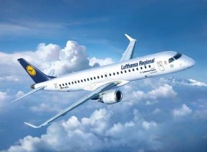 Revell 63937 Model Set Embraer 190 Lufthansa (1:144)