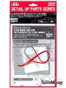 NuNu NE24022 BMW M3 E30 Detail Up Parts 1/24
