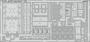 Eduard 481057 Mi-24P cargo interior ZVEZDA 1/48