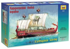 Zvezda 9030 Carthagenian Warship 1/72