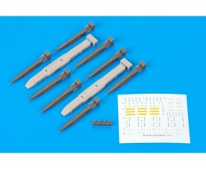 Eduard 632156 GBU-39 w/ BRU-61 Guided Bombs - brassin set 1/32