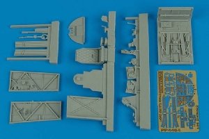 Aires 4464 Typhoon Mk.IB tear drop canopy cockpit set 1/48 Hasegawa