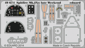 Eduard 49674 Spitfire MK. IXc late Weekend 1/48 EDUARD