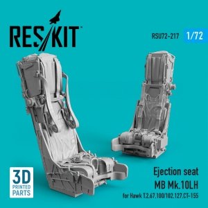 RESKIT RSU72-0217 EJECTION SEAT MB MK.10LH FOR HAWK T.2,67,100/102,127,CT-155 (3D PRINTED) 1/72