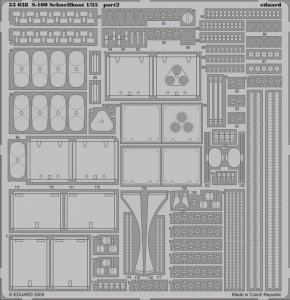 Eduard 53038 S-100 Schnellboot ITALERI 1/35