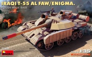 Mini Art 37080 Iraqi T-55 Al Faw / Enigma Polish Made Base 1/35