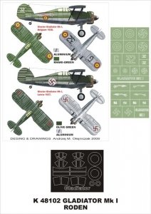 Montex K48102 Gladiator MkI 1/48