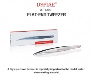 DSPIAE AT-TZ02 Flat-End Tweezer / Pęseta z płaską końcówką