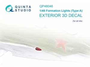 Quinta Studio QP48046 Formation Lights (Type A) (for all kits) 1/48