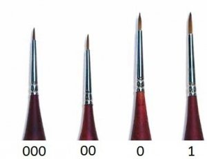 Italeri 52254 Sable Hair Pędzel z włosia 1