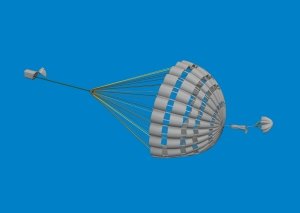 Eduard 672382 F-4E parachute PRINT FINE MOLDS 1/72